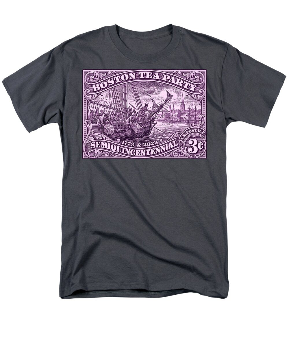 Boston Tea Party 3c - Men's T-Shirt  (Regular Fit)