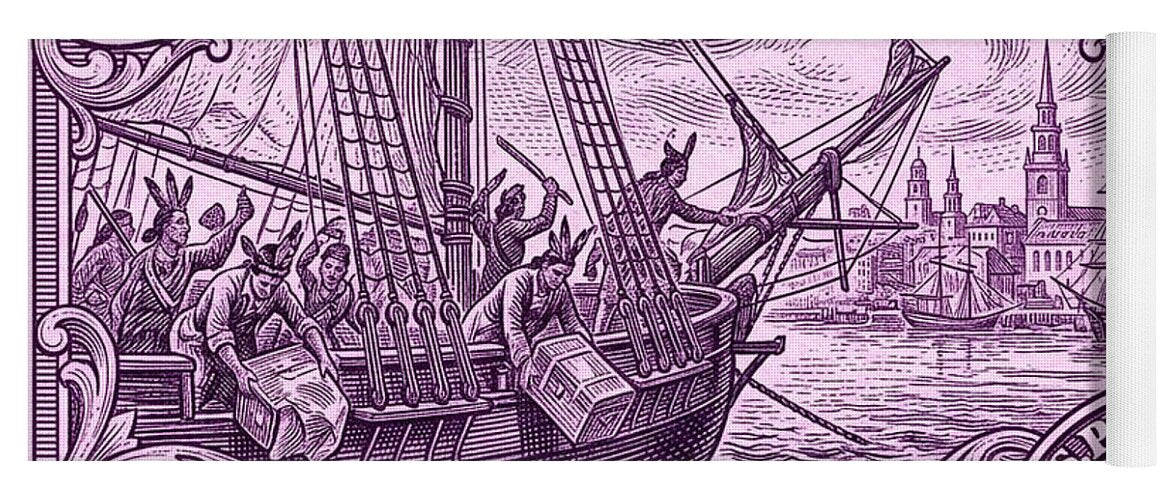 Boston Tea Party 3c - Yoga Mat