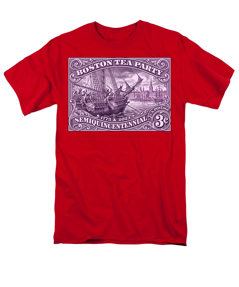 Boston Tea Party 3c - Men's T-Shirt  (Regular Fit)
