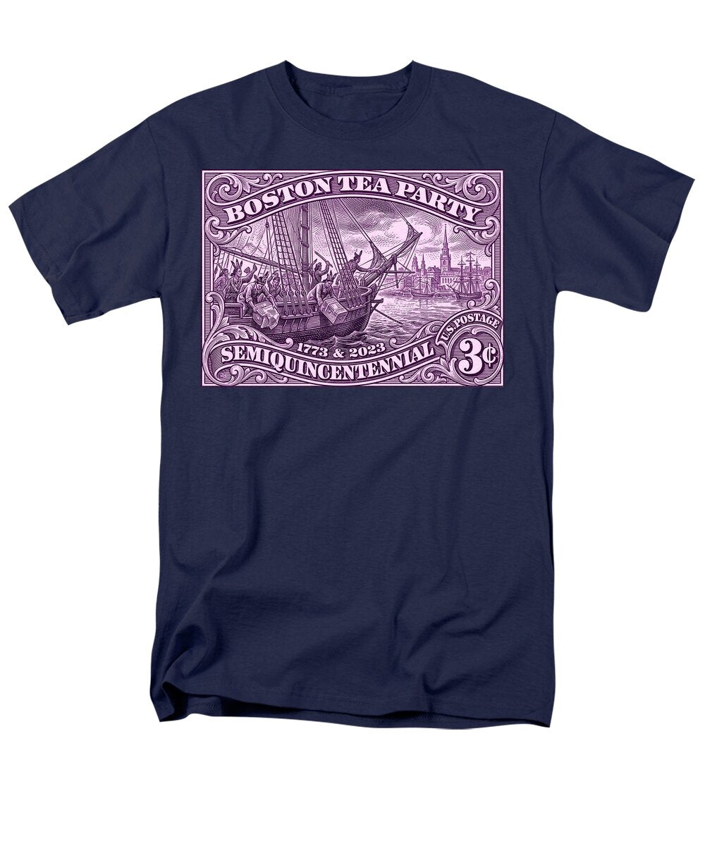 Boston Tea Party 3c - Men's T-Shirt  (Regular Fit)