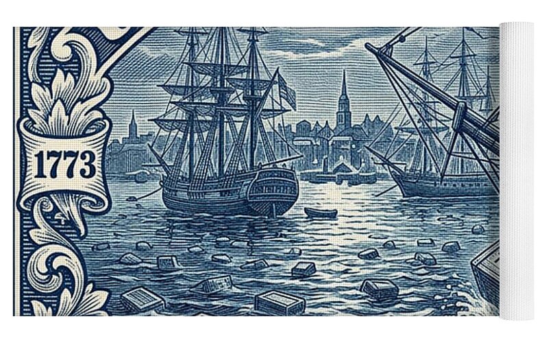 Boston Tea Party 5c - Yoga Mat