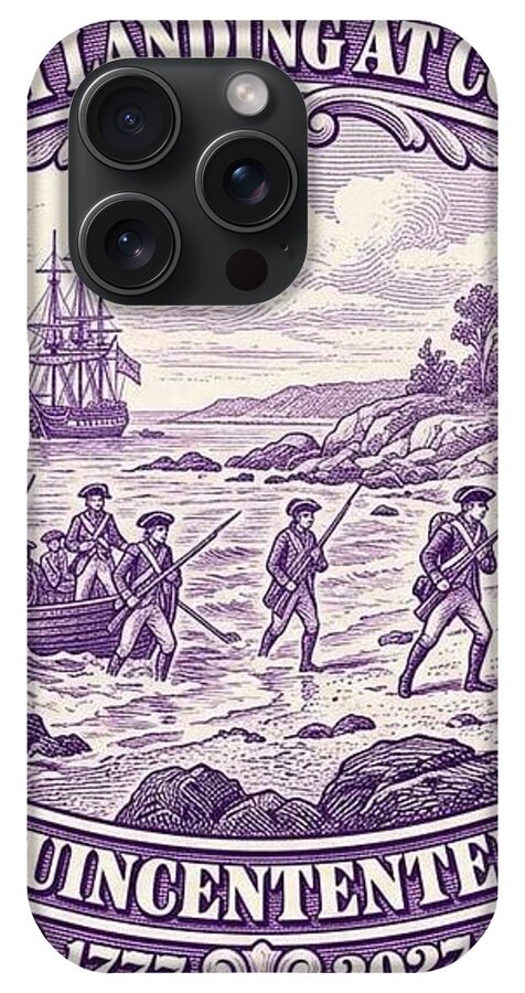 British Landing at Compo 3c I - Phone Case