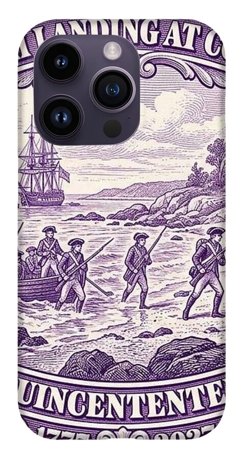 British Landing at Compo 3c I - Phone Case