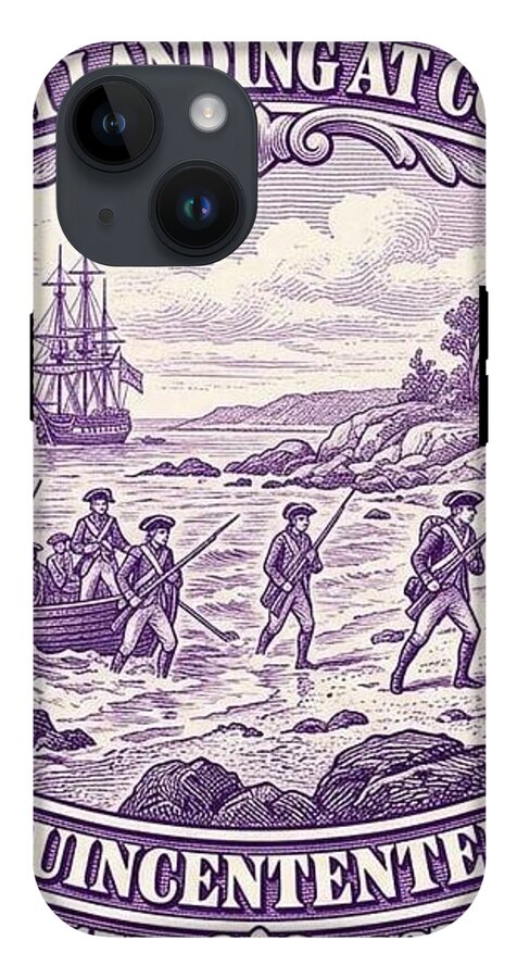 British Landing at Compo 3c I - Phone Case