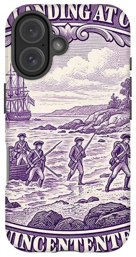British Landing at Compo 3c I - Phone Case
