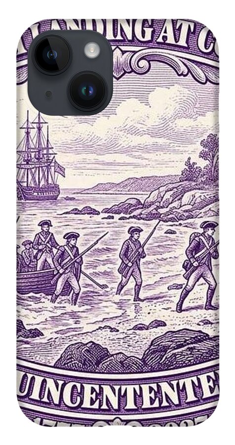 British Landing at Compo 3c I - Phone Case