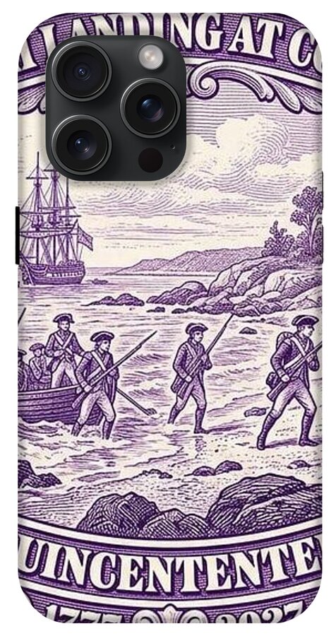 British Landing at Compo 3c I - Phone Case
