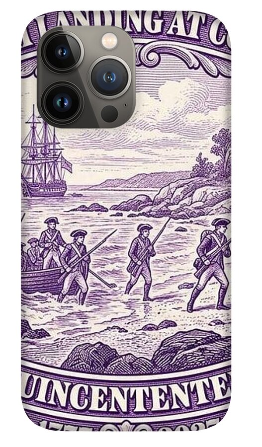 British Landing at Compo 3c I - Phone Case