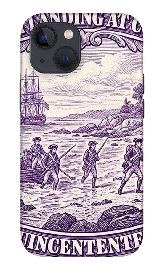 British Landing at Compo 3c I - Phone Case