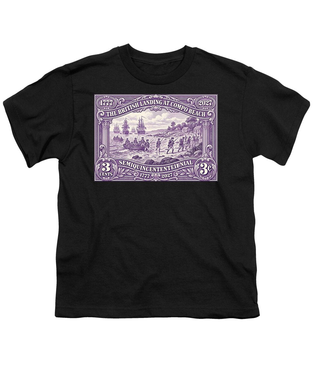 British Landing at Compo 3c I - Youth T-Shirt