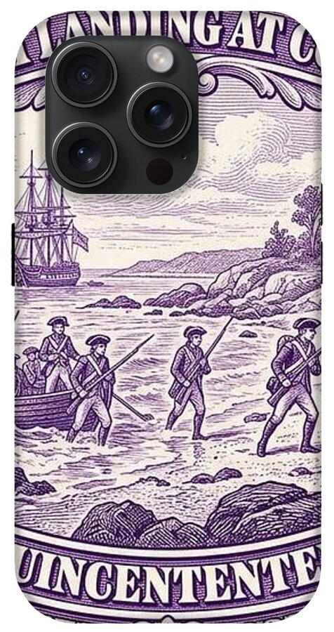 British Landing at Compo 3c I - Phone Case