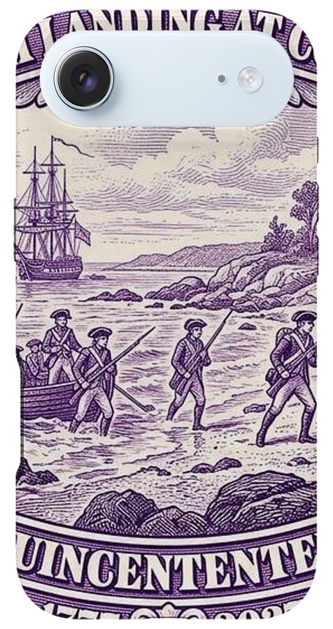 British Landing at Compo 3c I - Phone Case