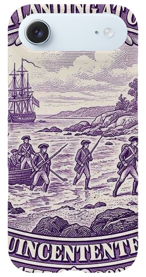British Landing at Compo 3c I - Phone Case