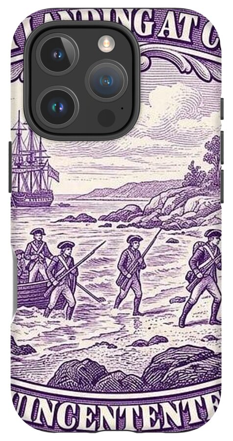 British Landing at Compo 3c I - Phone Case