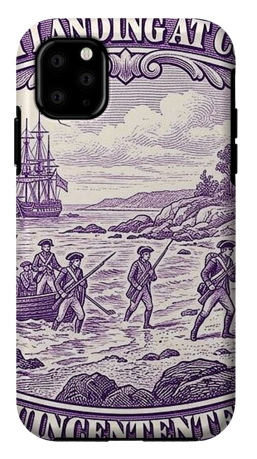 British Landing at Compo 3c I - Phone Case
