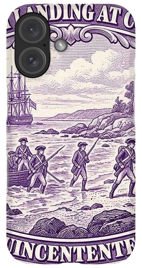 British Landing at Compo 3c I - Phone Case
