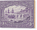 British Landing at Compo 3c I - Wood Print