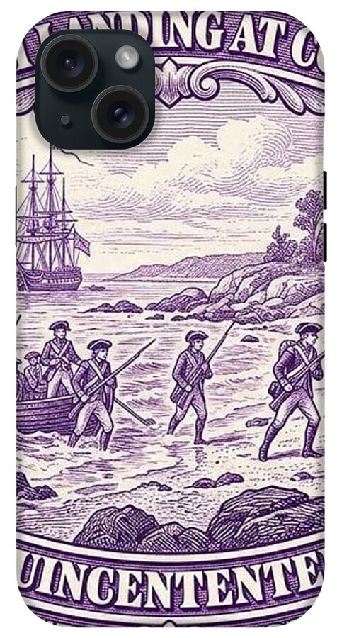 British Landing at Compo 3c I - Phone Case