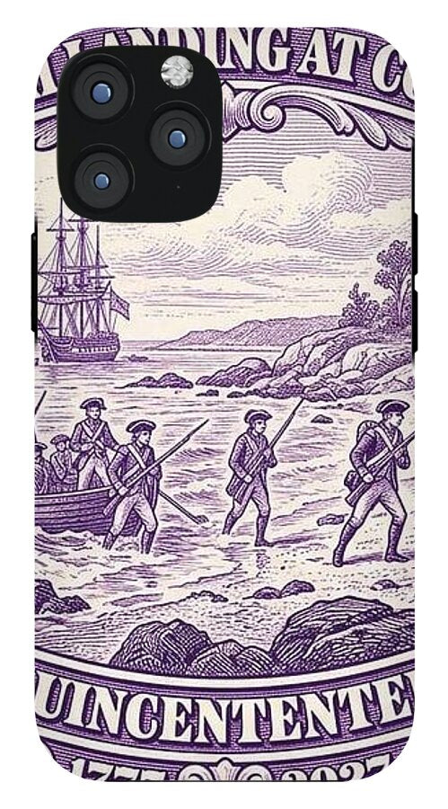 British Landing at Compo 3c I - Phone Case