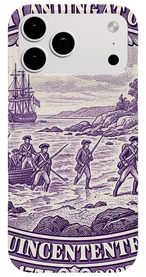 British Landing at Compo 3c I - Phone Case
