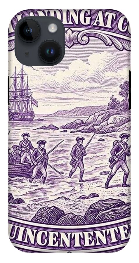 British Landing at Compo 3c I - Phone Case