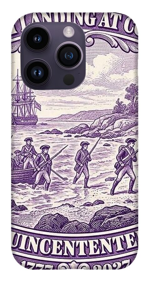 British Landing at Compo 3c I - Phone Case