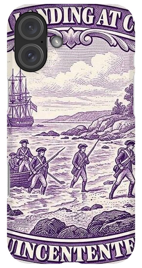 British Landing at Compo 3c I - Phone Case