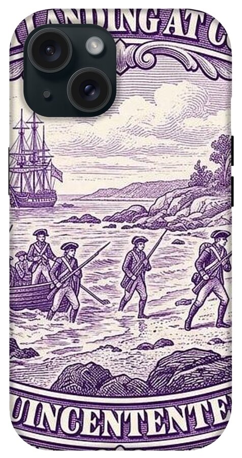 British Landing at Compo 3c I - Phone Case