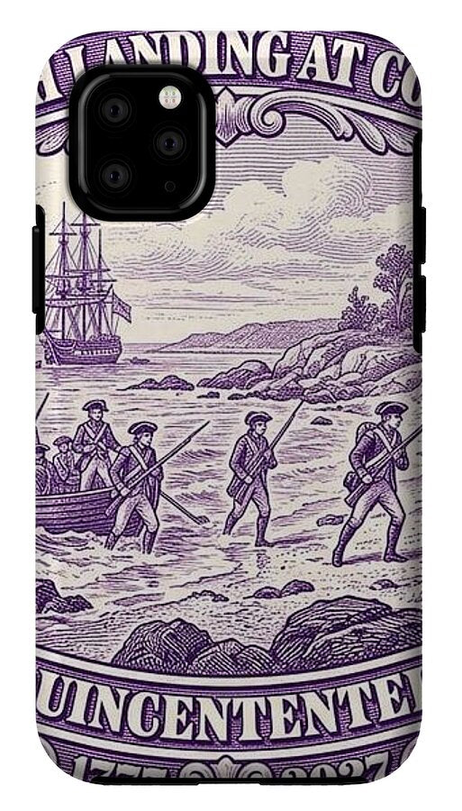 British Landing at Compo 3c I - Phone Case