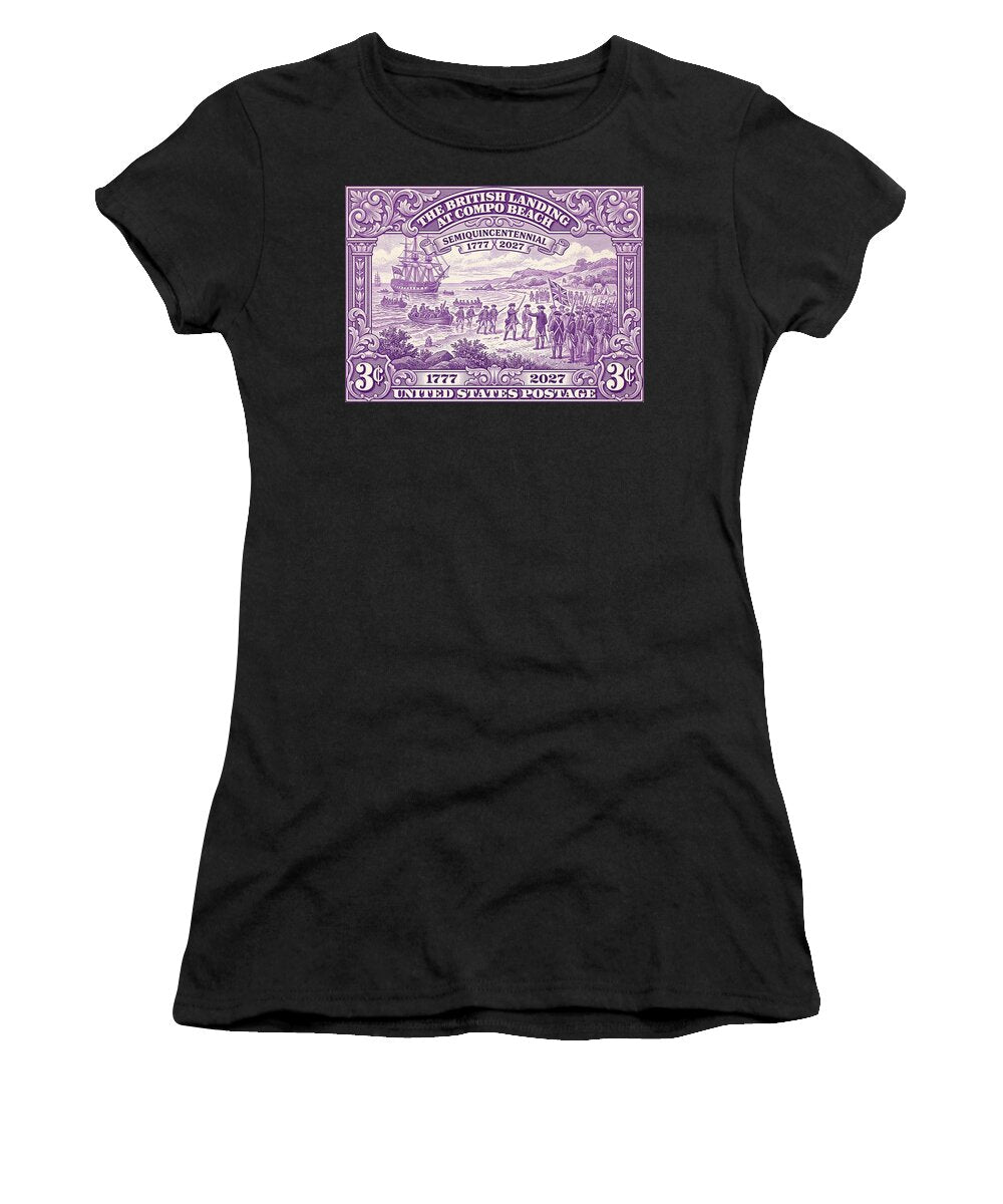 British Landing at Compo 3c II - Women's T-Shirt