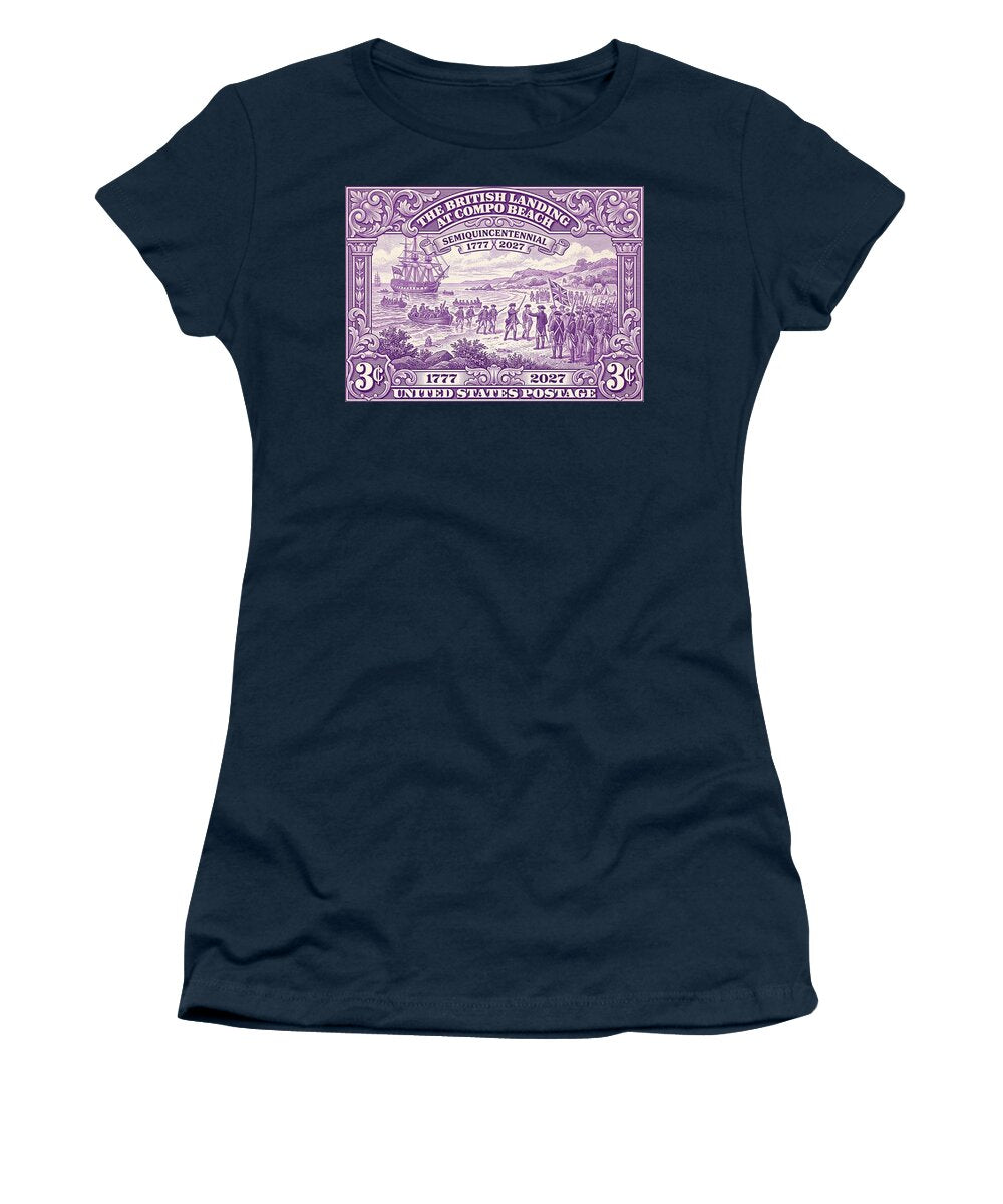 British Landing at Compo 3c II - Women's T-Shirt