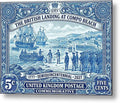 British Landing at Compo 5c - Metal Print