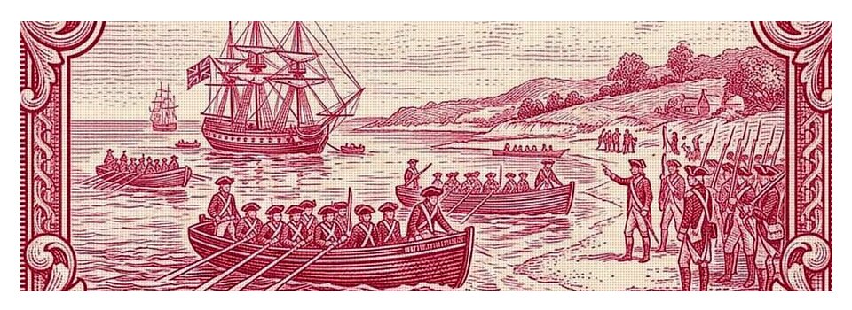 British Landing at Compo Beach 2c - Yoga Mat
