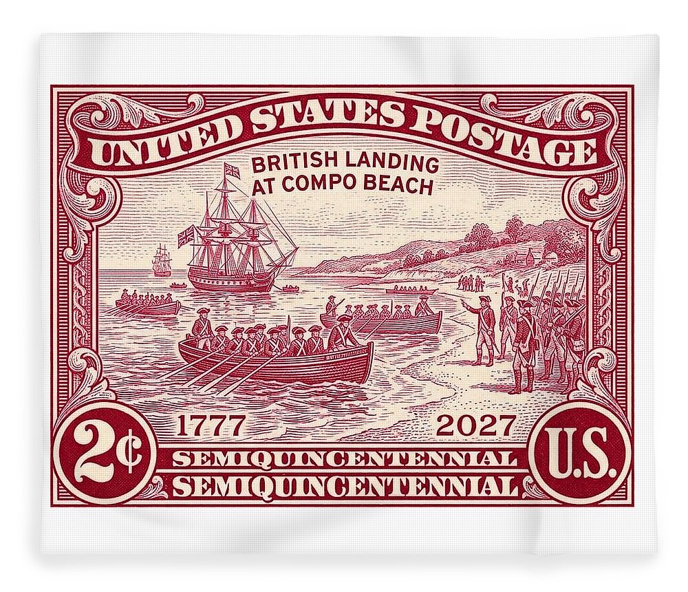 British Landing at Compo Beach 2c - Blanket