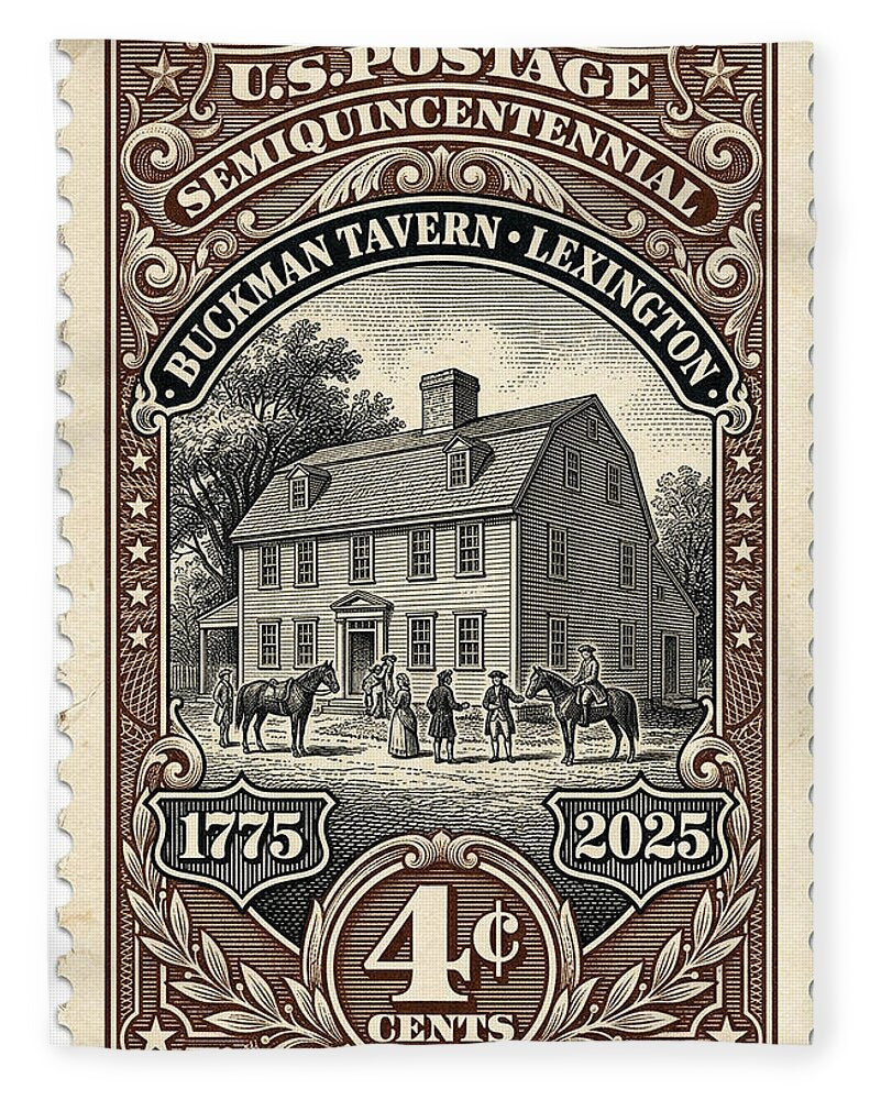 Buckman Tavern 4c - Blanket