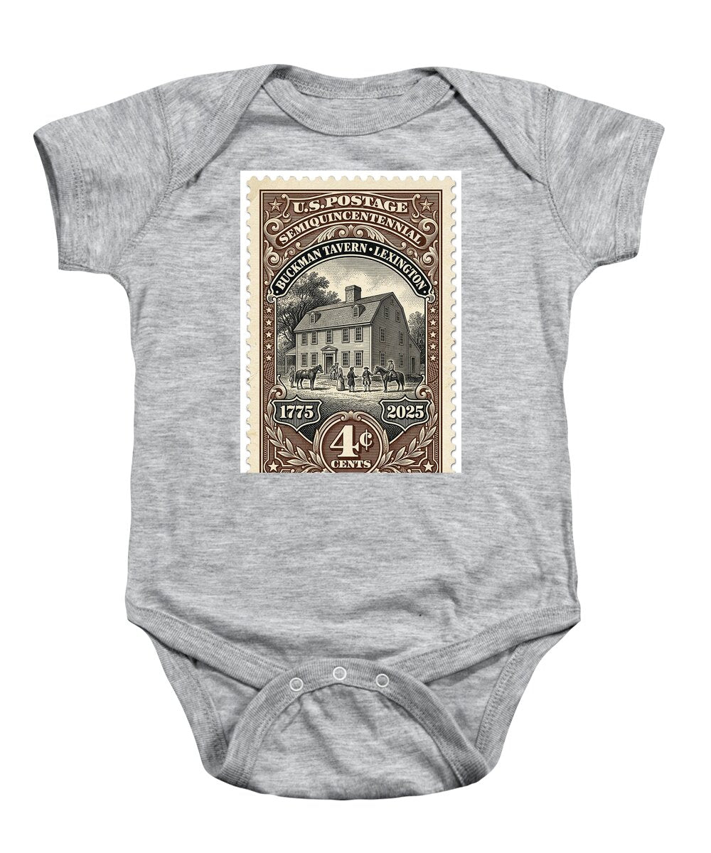 Buckman Tavern 4c - Baby One-Piece