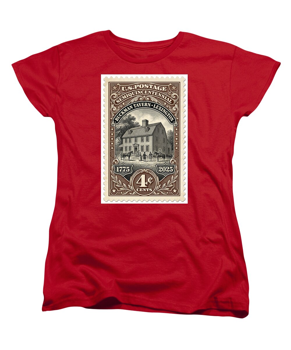 Buckman Tavern 4c - Women's T-Shirt (Standard Fit)