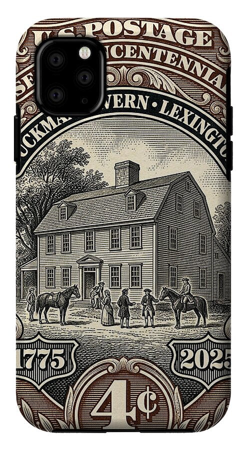 Buckman Tavern 4c - Phone Case