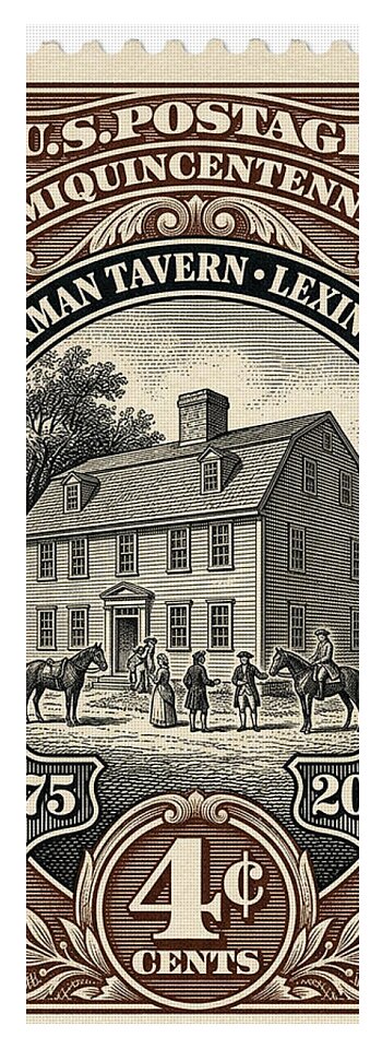 Buckman Tavern 4c - Yoga Mat