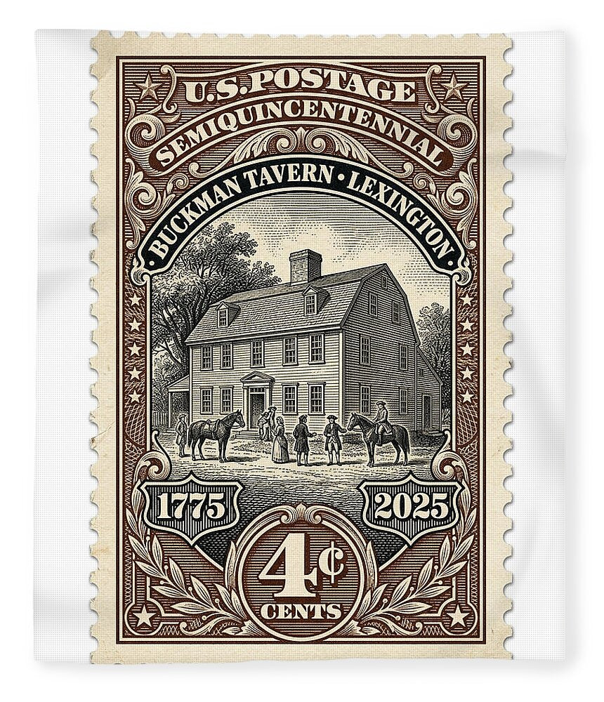 Buckman Tavern 4c - Blanket