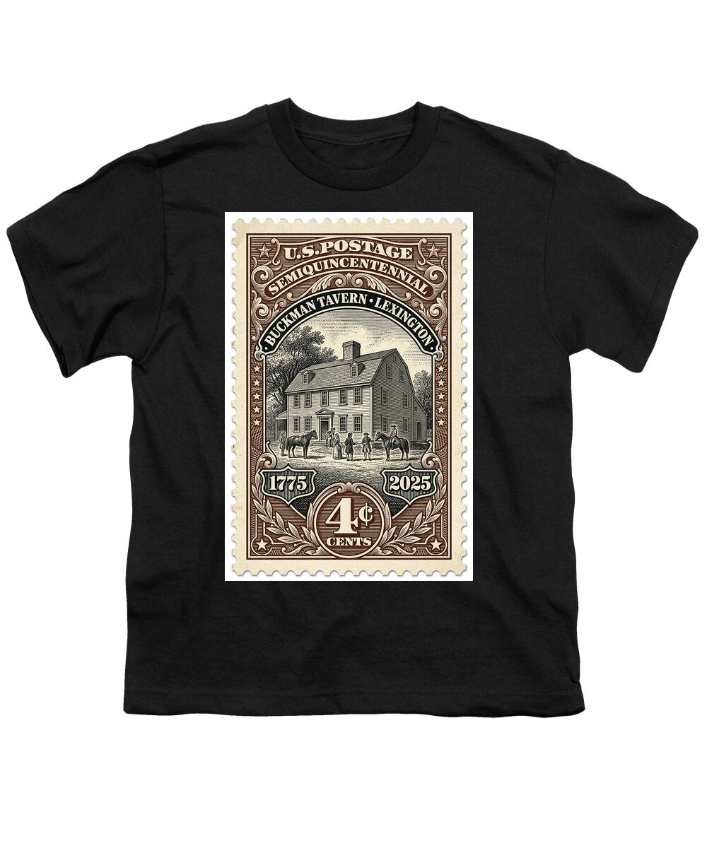 Buckman Tavern 4c - Youth T-Shirt
