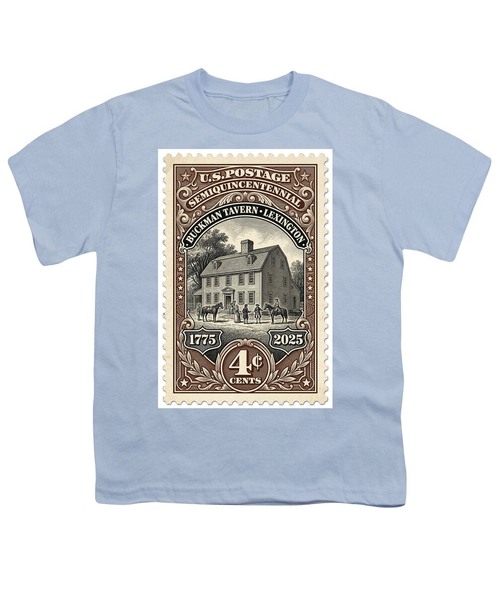 Buckman Tavern 4c - Youth T-Shirt