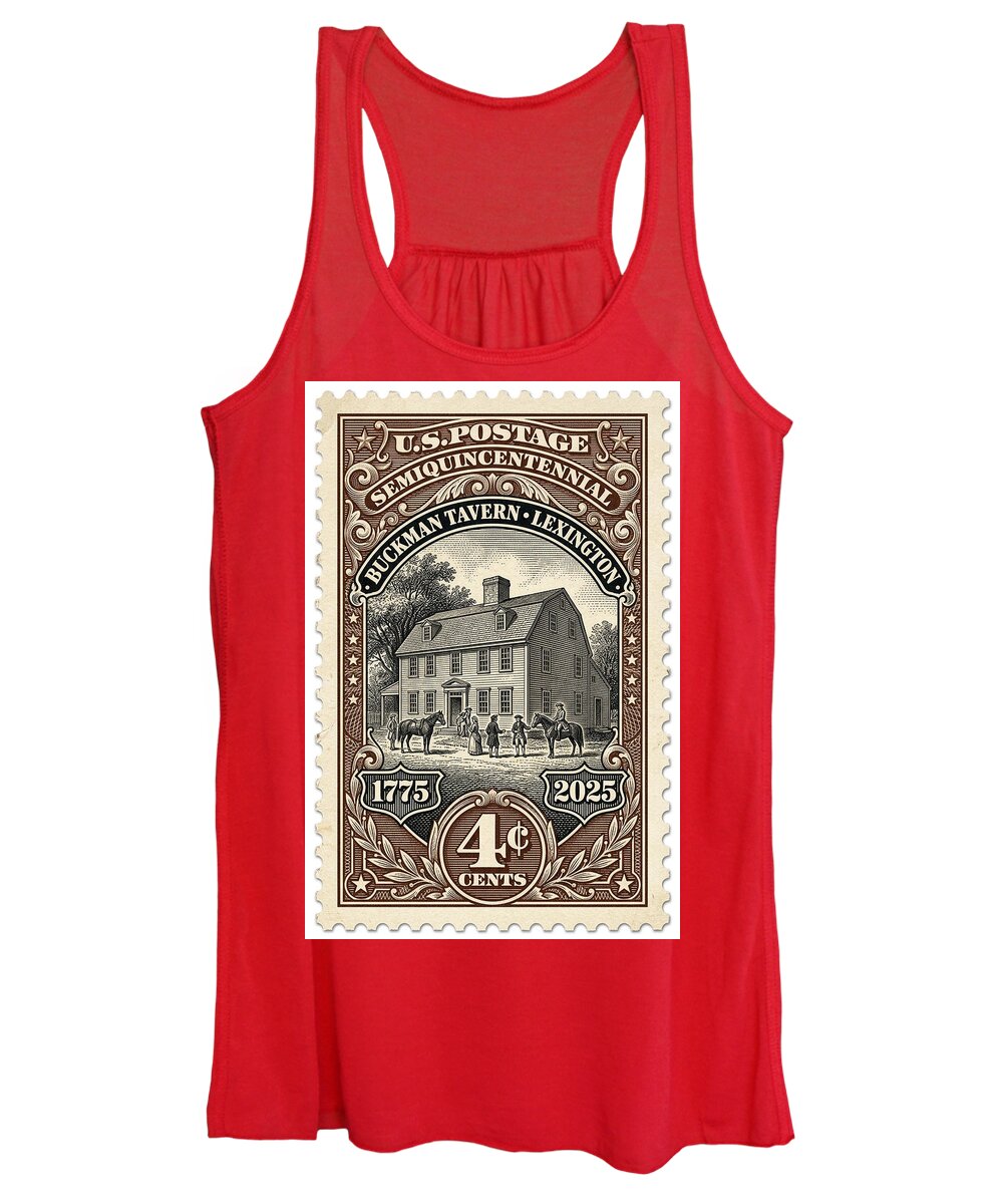 Buckman Tavern 4c - Women's Tank Top