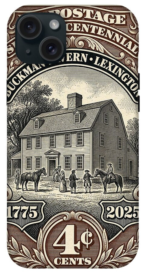 Buckman Tavern 4c - Phone Case