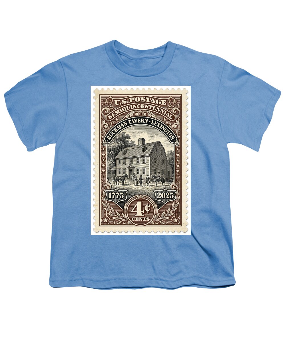 Buckman Tavern 4c - Youth T-Shirt