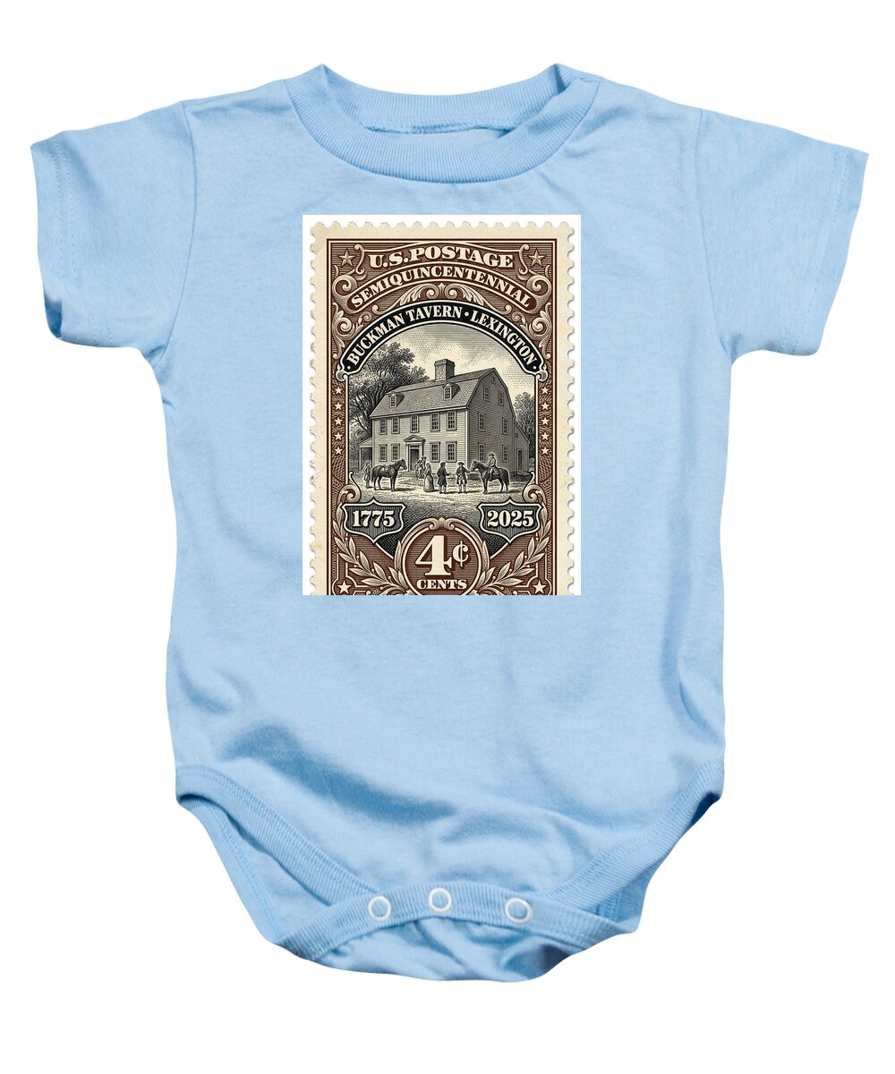 Buckman Tavern 4c - Baby One-Piece