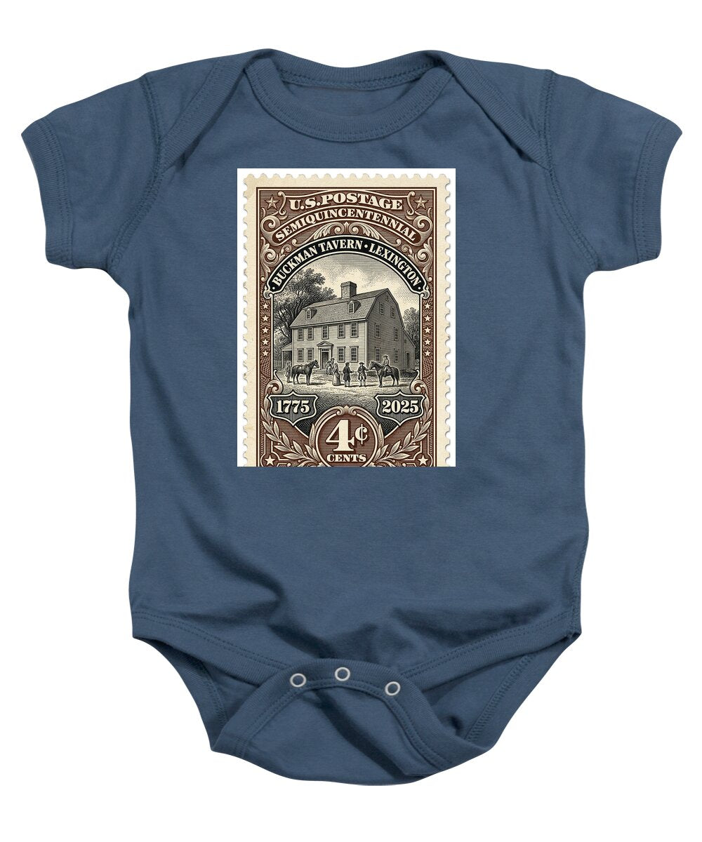 Buckman Tavern 4c - Baby One-Piece