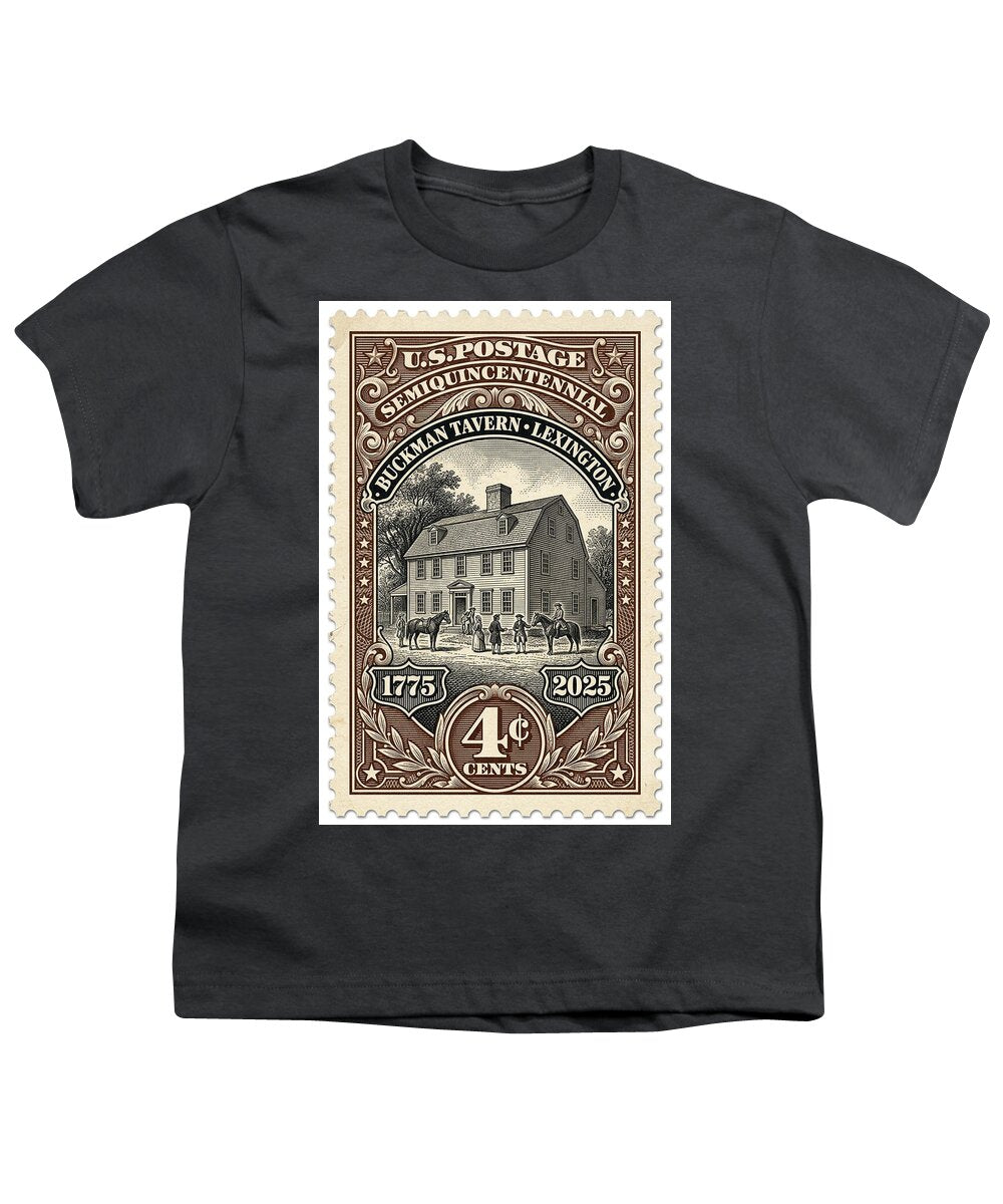 Buckman Tavern 4c - Youth T-Shirt