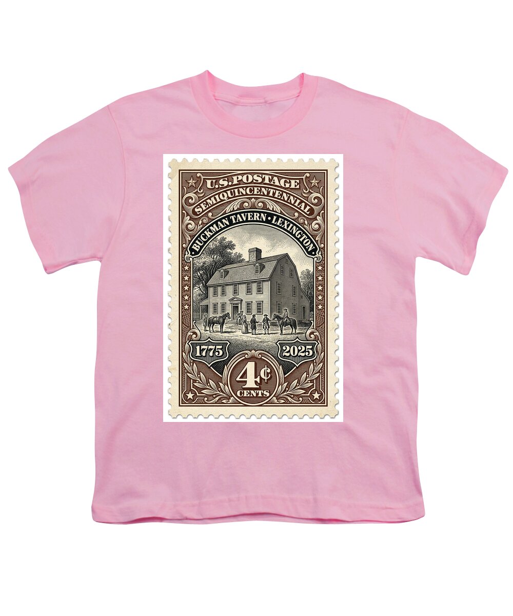 Buckman Tavern 4c - Youth T-Shirt