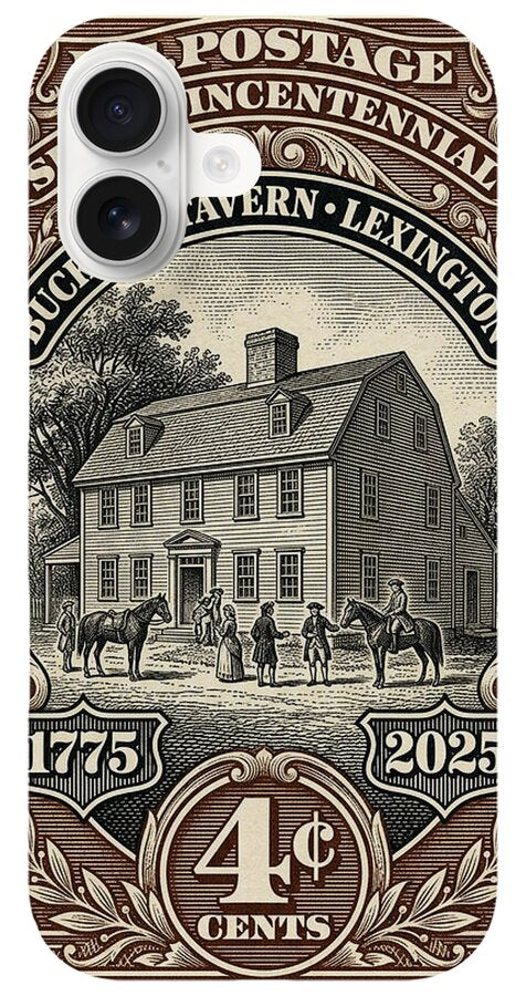 Buckman Tavern 4c - Phone Case